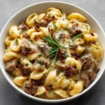 Creamy Beef & Shells