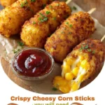 Crispy Cheesy Corn Sticks