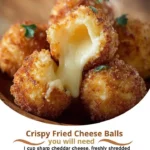 Crispy Fried Cheese Balls – Golden Crunch Meets Gooey Delight!