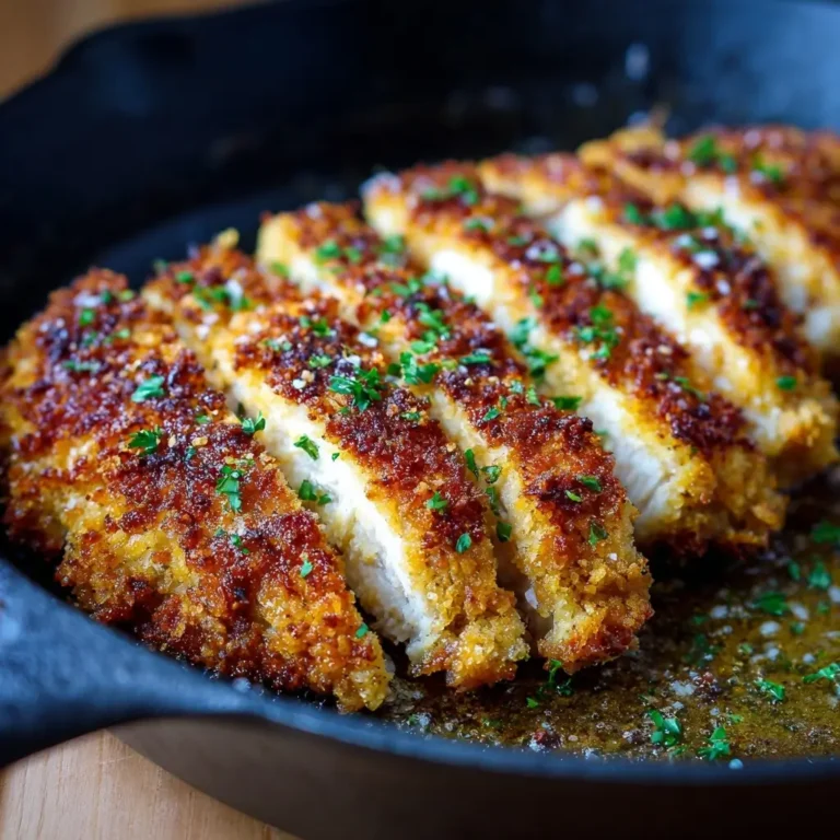 Crispy Parmesan Crusted Chicken