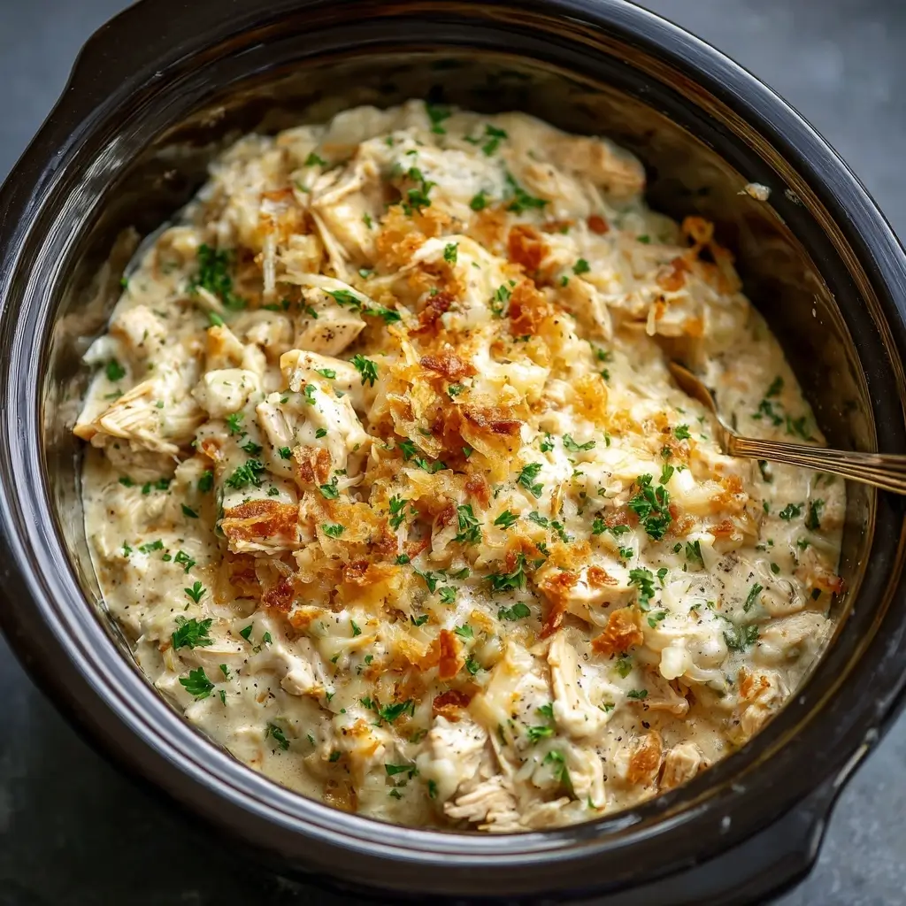 Crockpot Creamy Crack Chicken