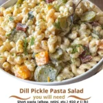 Dill Pickle Pasta Salad