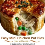 Easy Mini Chicken Pot Pies