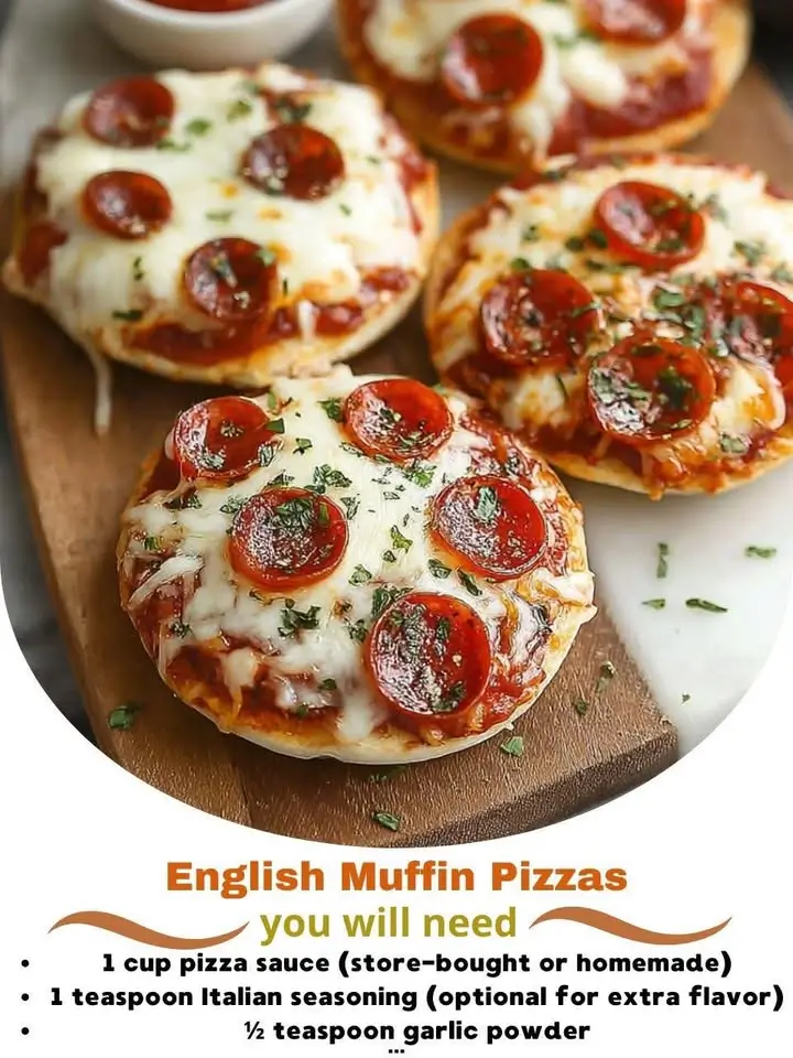 English Muffin Pizzas