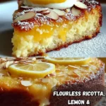 Flourless Ricotta Lemon Almond Cake