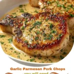Garlic Parmesan Pork Chops Recipe – Juicy, Flavor-Packed, and Irresistibly Crispy