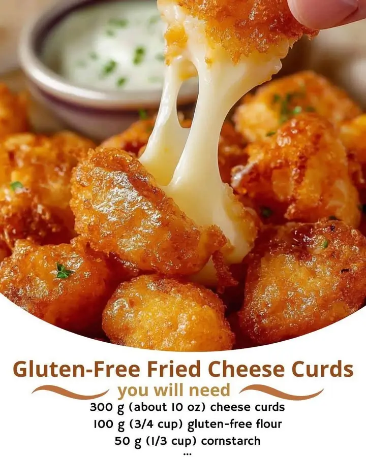 Gluten-Free Fried Cheese Curds – Crispy, Gooey, and Irresistible