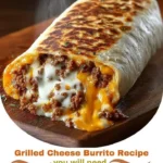 Grilled Cheese Burrito Recipe