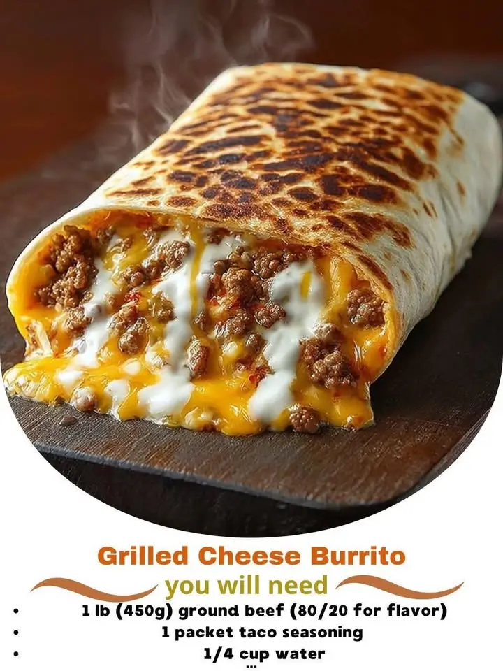 Grilled Cheese Burrito