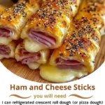 Ham and Cheese Sticks