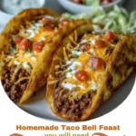 Homemade Taco Bell Feast