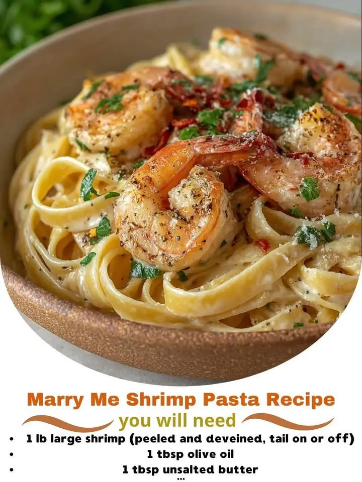Marry Me Shrimp Pasta Recipe