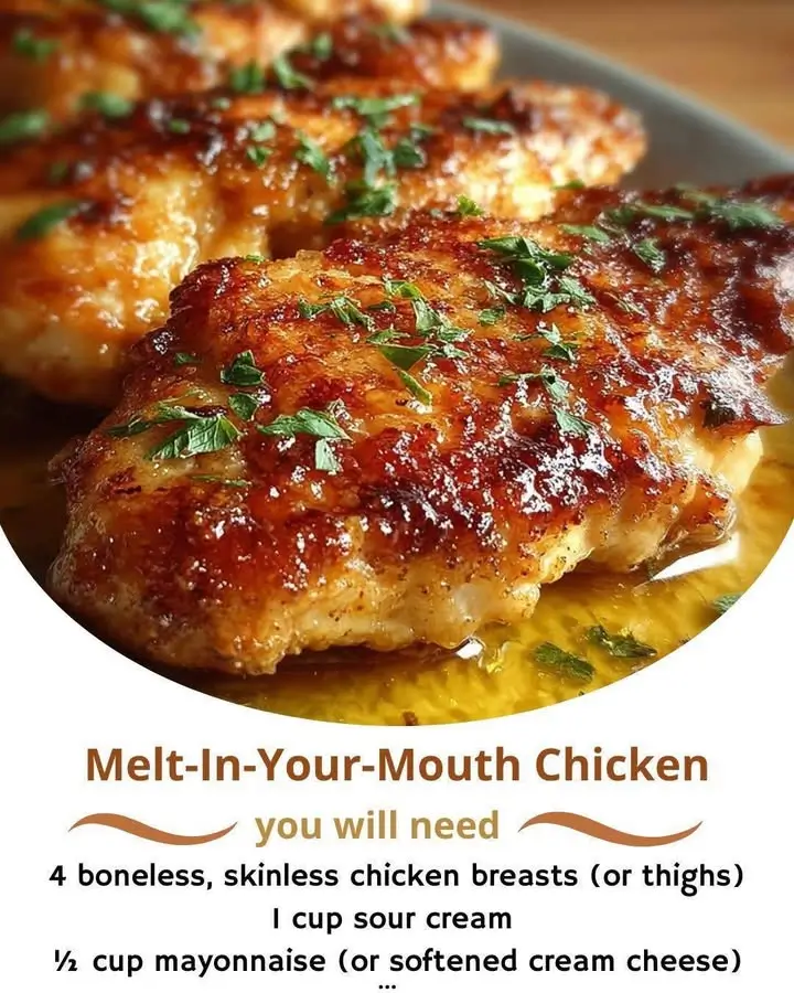 Melt-In-Your-Mouth Chicken
