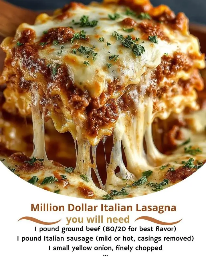 Million Dollar Italian Lasagna