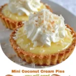 Mini Coconut Cream Pies