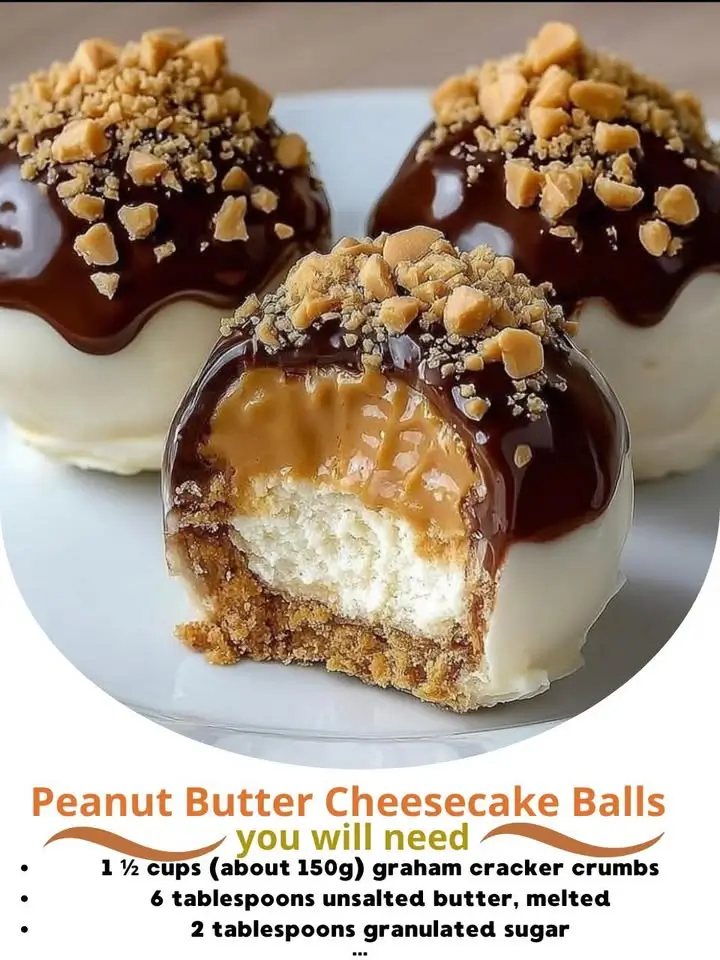 No-Bake Peanut Butter Cheesecake Balls Recipe
