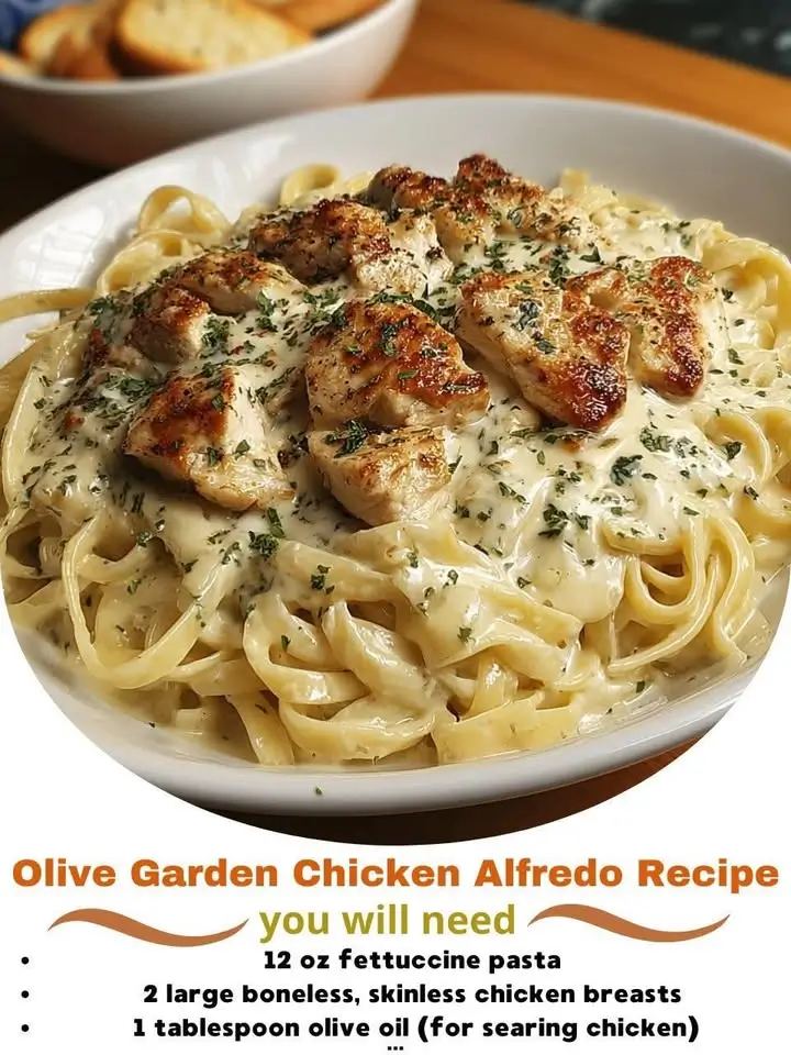 Olive Garden Chicken Alfredo Recipe