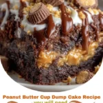 Peanut Butter Cup Dump Cake Recipe