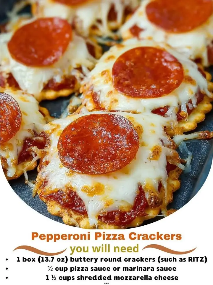 Pepperoni Pizza Crackers