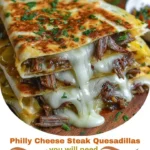Philly Cheese Steak Quesadillas