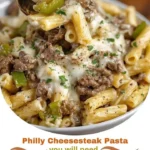 Philly Cheesesteak Pasta