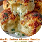Pillsbury Biscuit Garlic Butter Cheese Bombs