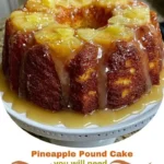 Pineapple Pound Cake