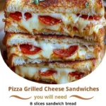 Pizza Grilled Cheese Sandwiches
