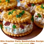 Recette de sandwichs de fête au cracker Ritz