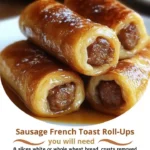 Sausage French Toast Roll-Ups
