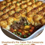 Shepherd’s Pie Tater Tot Casserole