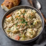 Slow Cooker Chicken & Dumplings