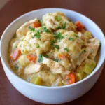 Slow Cooker Chicken & Dumplings