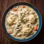 Slow Cooker Chicken & Dumplings