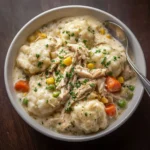 Slow Cooker Chicken & Dumplings