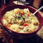 Slow Cooker Chicken & Dumplings