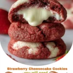Strawberry Cheesecake Cookies