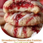 Strawberry Cheesecake Cookies Recipe