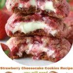 Strawberry Cheesecake Cookies Recipe