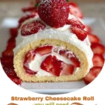 Strawberry Cheesecake Roll