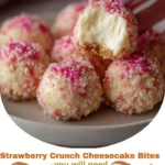 Strawberry Crunch Cheesecake Bites: A Decadent Dessert You’ll Love