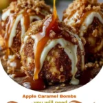 Apple Caramel Bombs