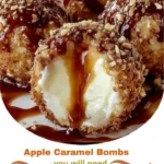 Apple Caramel Bombs