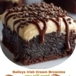 Baileys Irish Cream Brownies