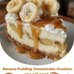 Banana Pudding Cheesecake Creation