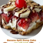 Banana Split Dump Cake