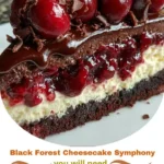 Black Forest Cheesecake Symphony