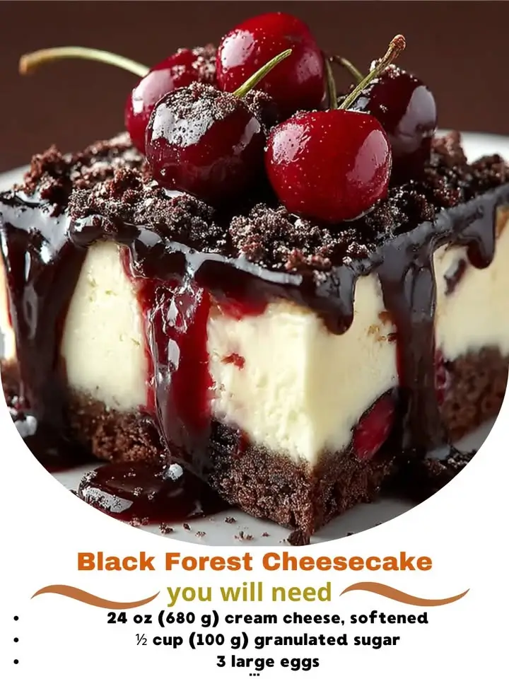 Black Forest Cheesecake