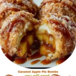 Caramel Apple Pie Bombs