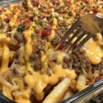 Cheeseburger French Fry Bake